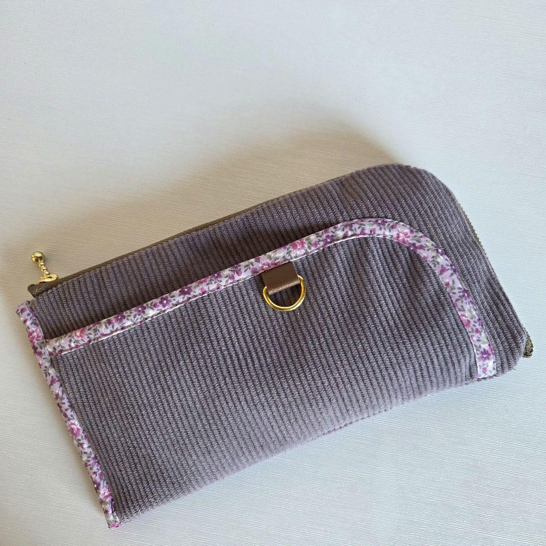 ミーコ&ターボ様 蓋付きショルダーバッグ ハンドメイド