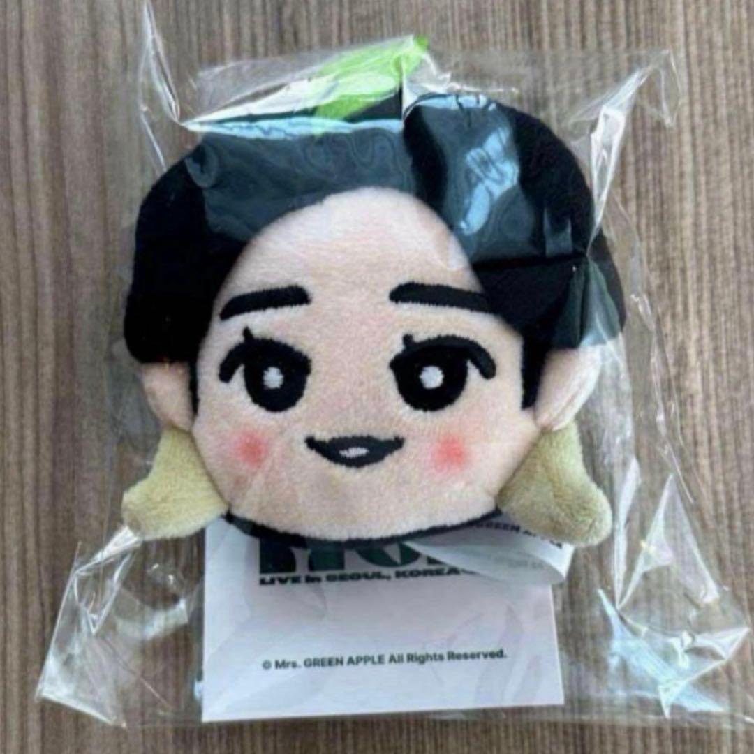 韓国限定 ミセスグリーンアップル ソウルコン キーリング 大森元貴 ③ Mrs Green Apple MGA ミセス 大森元貴 韓国 ソウルコン ぬいぐるみ