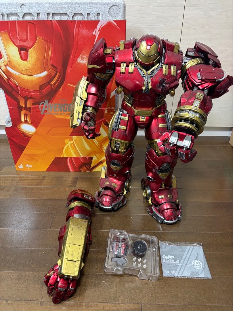 ムービーマスターピースホットトイズハルクバスター拡張パーツ付き