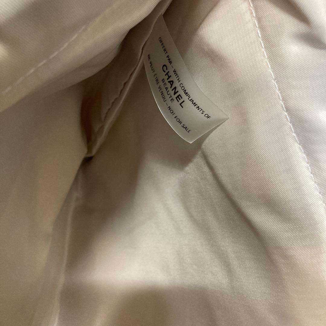 CHANEL チェック柄トートバッグ シフォン 水色 - メルカリ