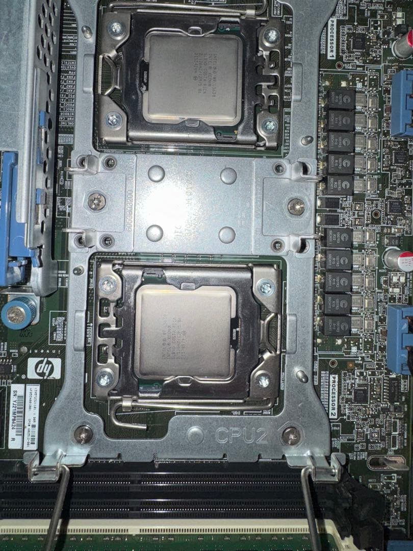 HP DL360 G7 1Uサーバー 8コア16スレッド - メルカリ