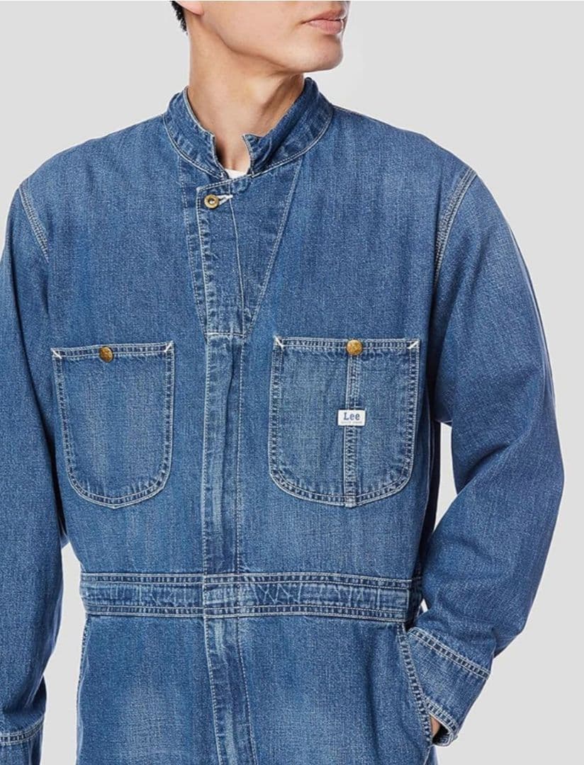 Leeリー ツナギ デニムオールインワン 作業服 男女兼用 新品 メルカリ