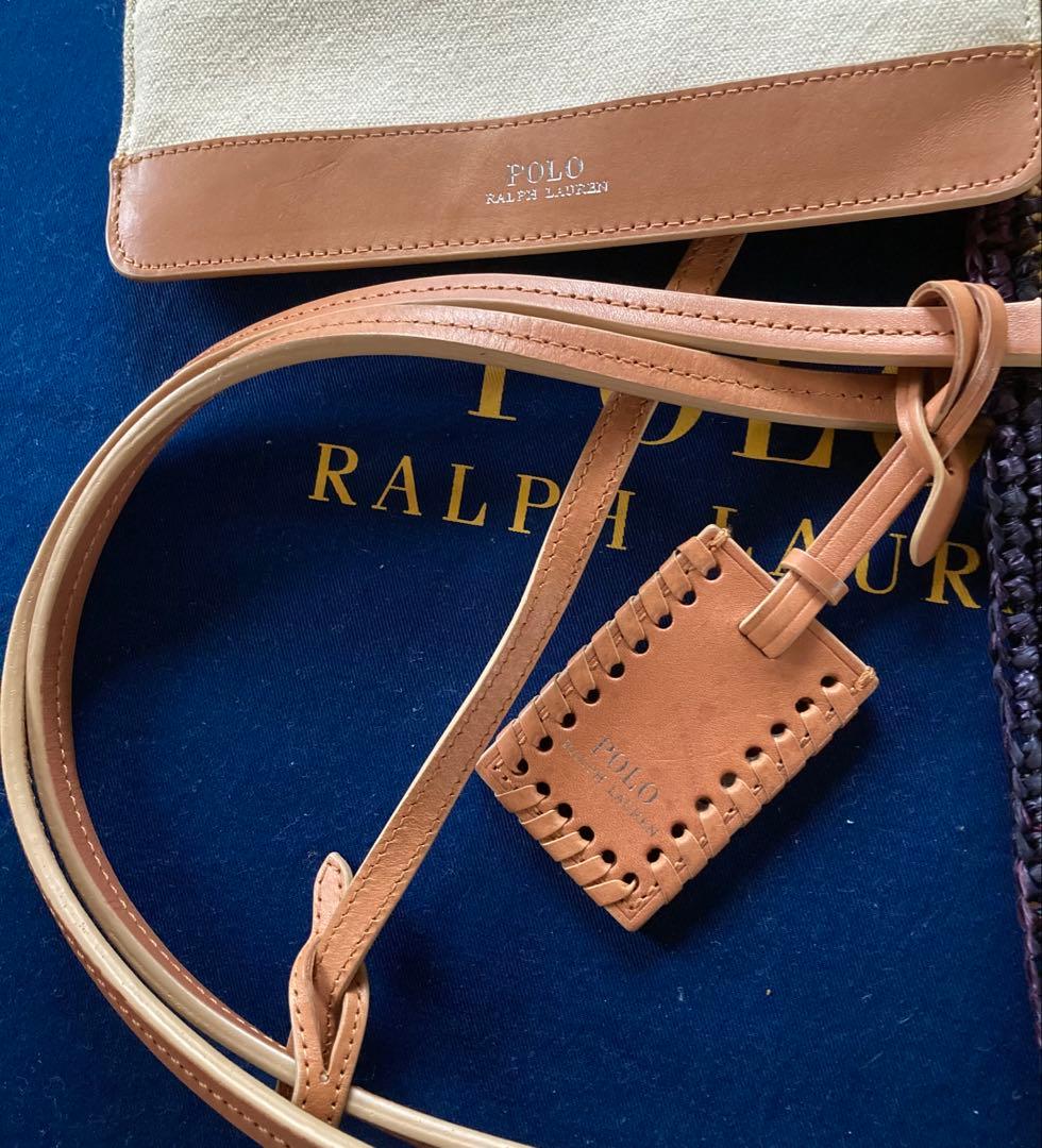 RT-60128様専用 ポロラルフローレン 編込み かごバッグ ショップ外袋