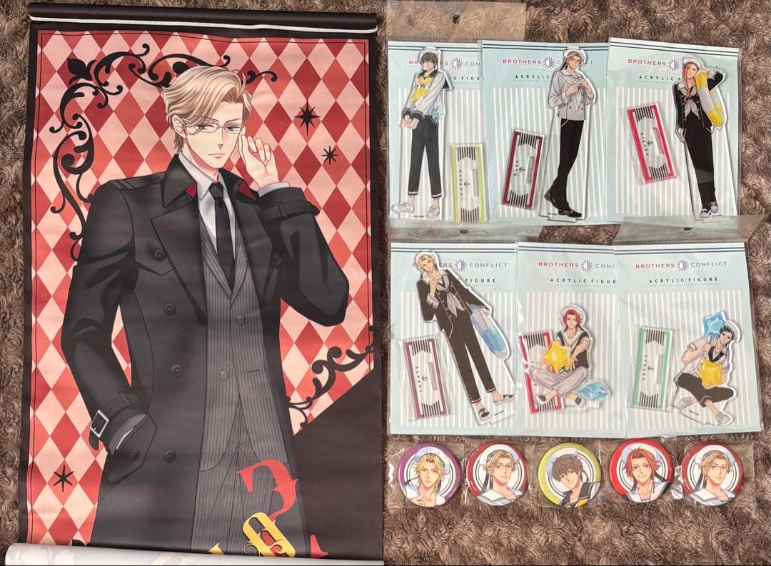 BROTHERS CONFLICT ブラコン　まとめ売り　タペストリー　など BROTHERS CONFLICT ブラコン まとめ売り タペストリー など BROTHERS