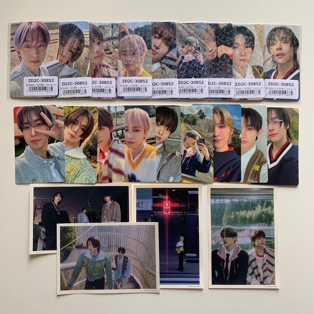 匿名配送】&TEAM 五月雨 トレカ コンプ セット - メルカリ