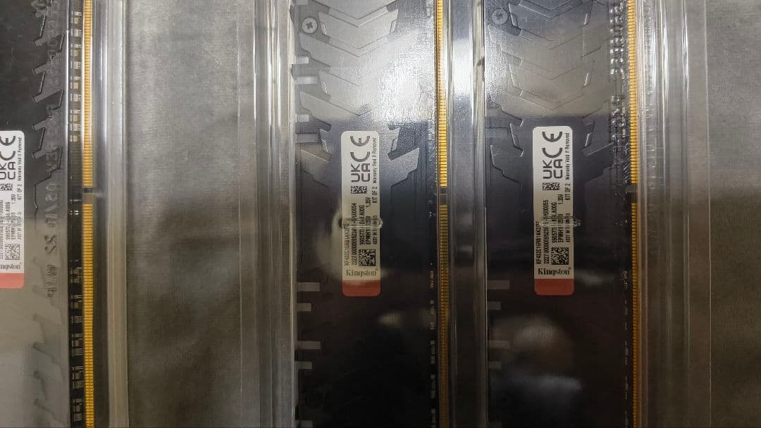 Kingston FURY16GB×4 DDR4 3200MT/s（ジャンク）