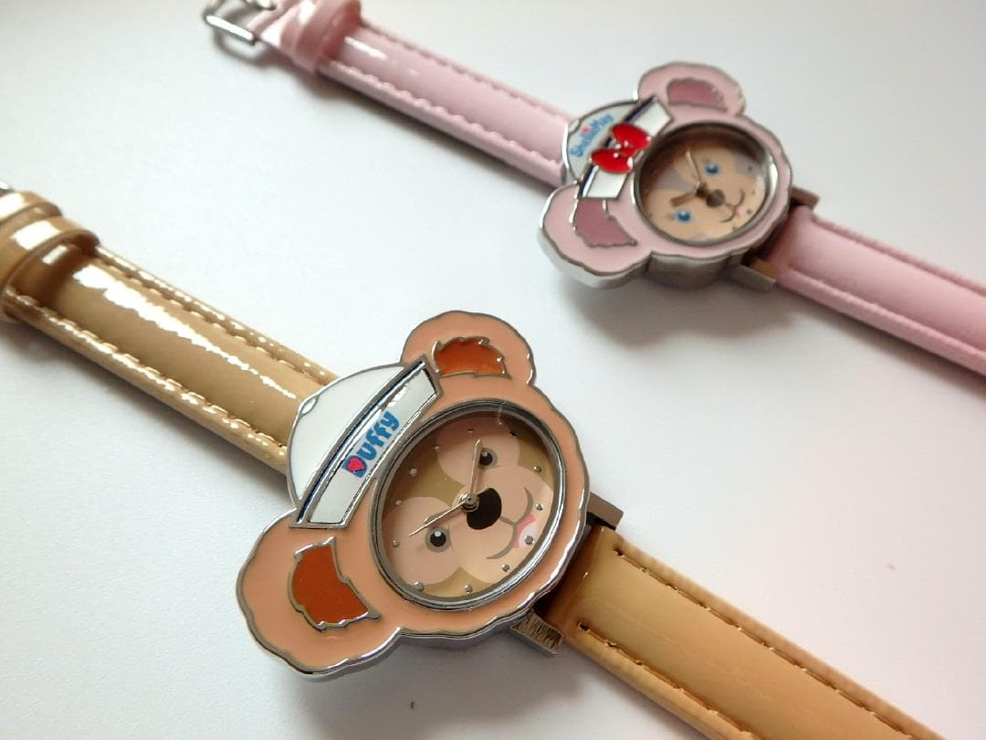 ダッフィー 顔型腕時計 ダイカット 正規品