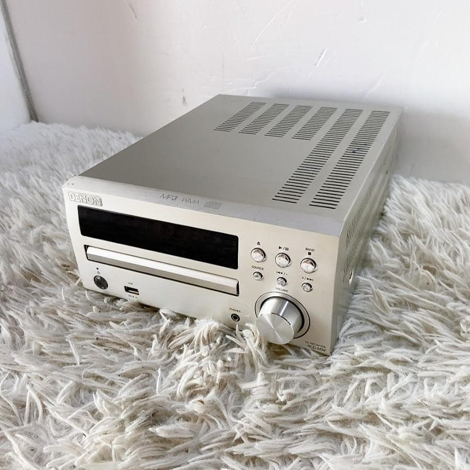 Denon RCD-M39-SP CDレシーバー iPod対応 シルバー - メルカリ