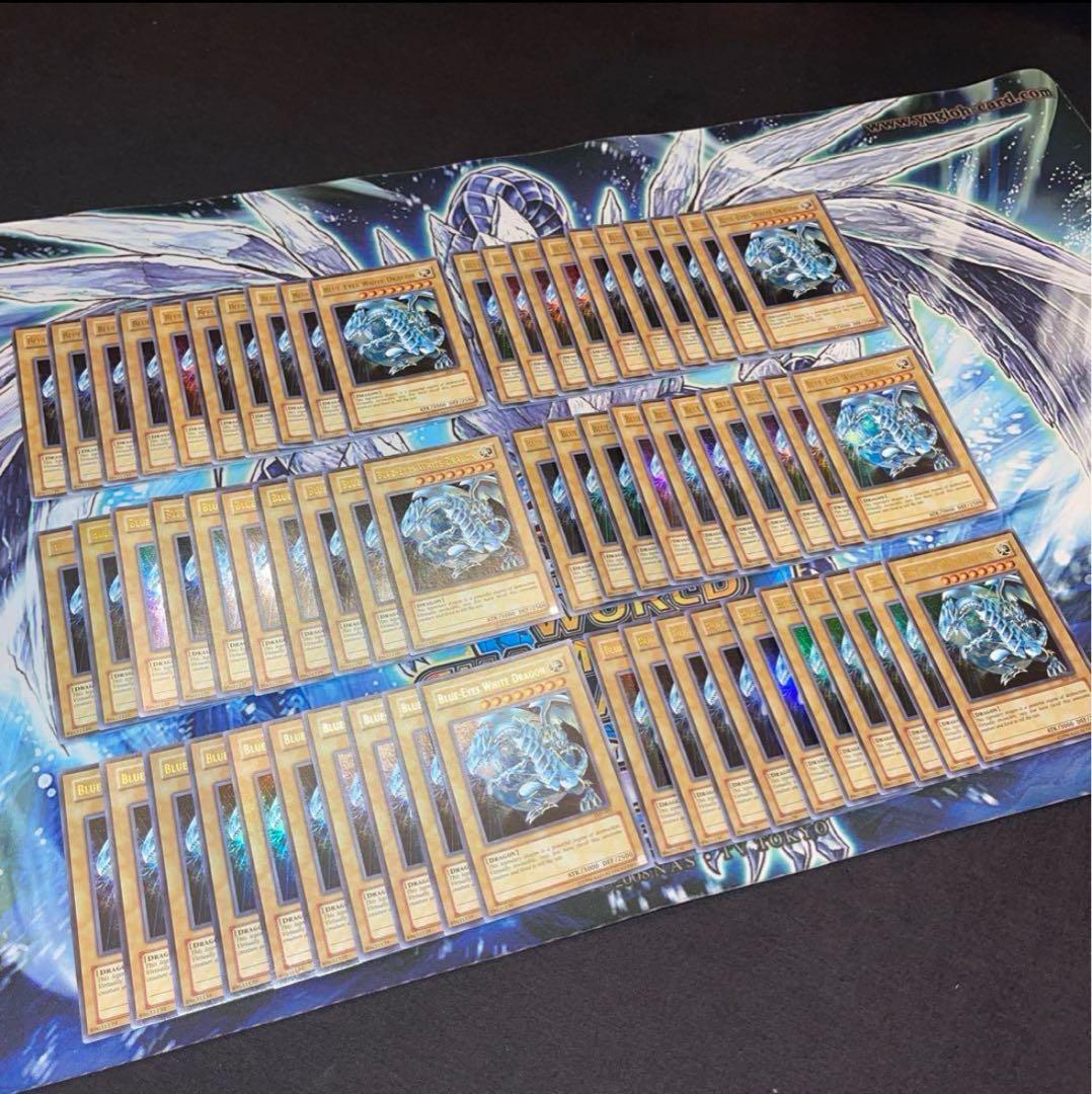 MINT 60枚 遊戯王 青眼の白龍 JMP 少年ジャンプ アジア 海外 英語 英語版 JMP-001 Blue-Eyes White Dragon 青眼の白龍 (ウルトラレア)