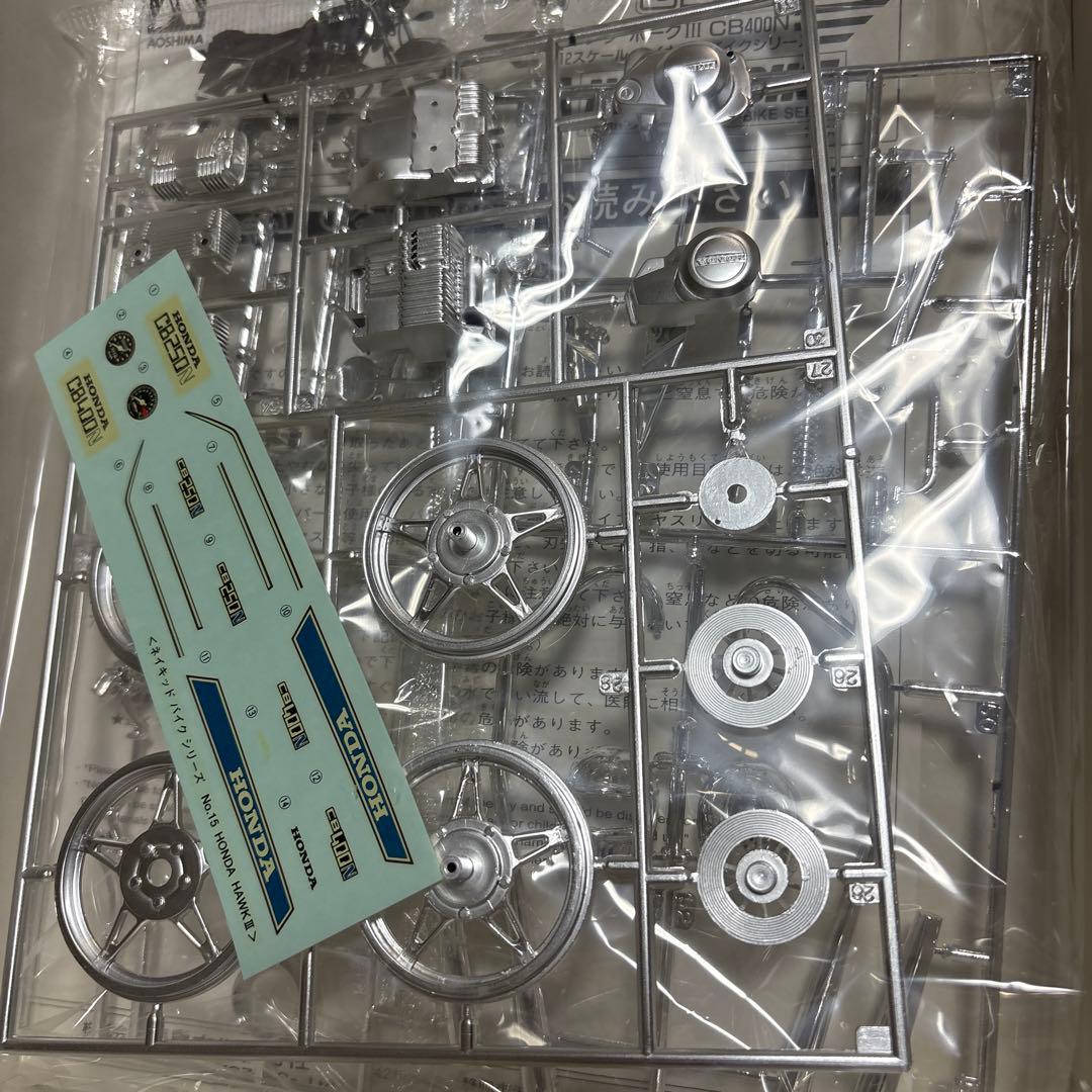 HONDA HAWK III CB400N 1/12スケール - メルカリ