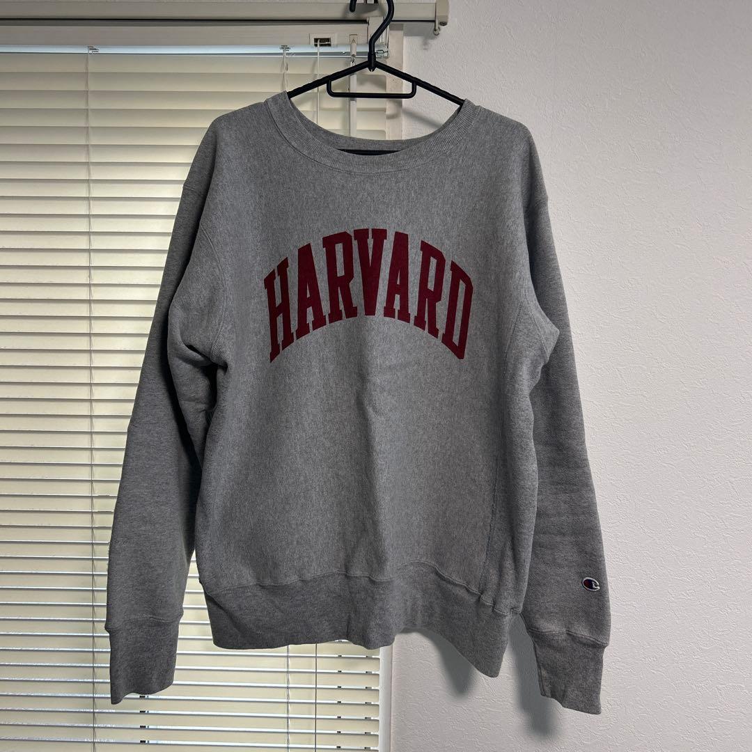 チャンピオン リバースウィーブ 赤タグ トレーナー ハーバード大学