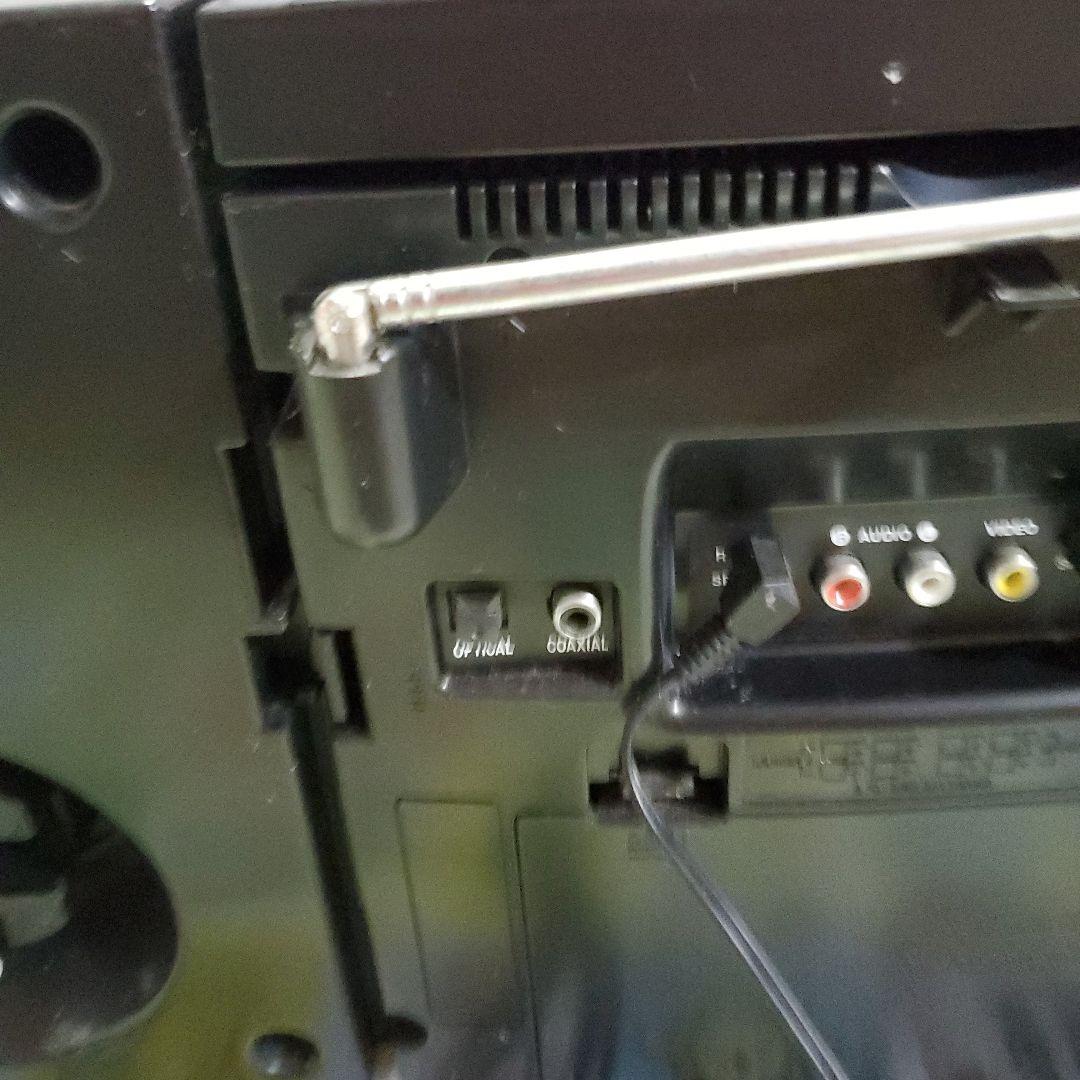 エグゼモード 7インチDVDコンポ リモコンセット 動作品 USB使えます