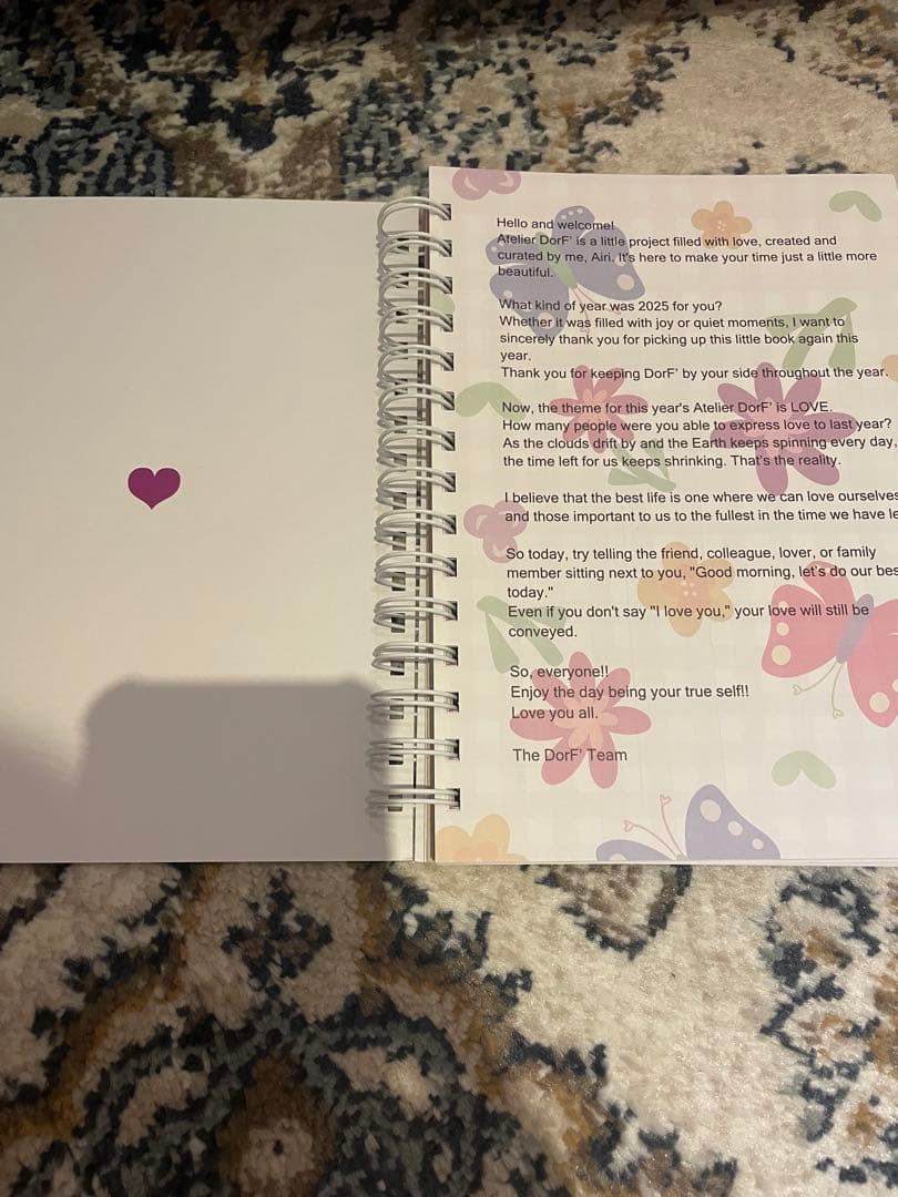 AtelierDorF 2026スケジュール帳 アトリエドルフ 手帳 - メルカリ
