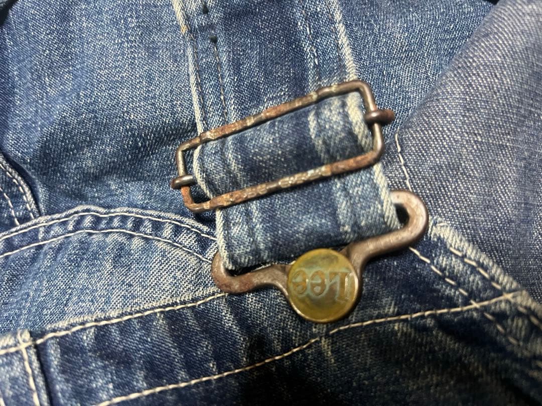 LEE vintage 70s overall 取り置き - メルカリ