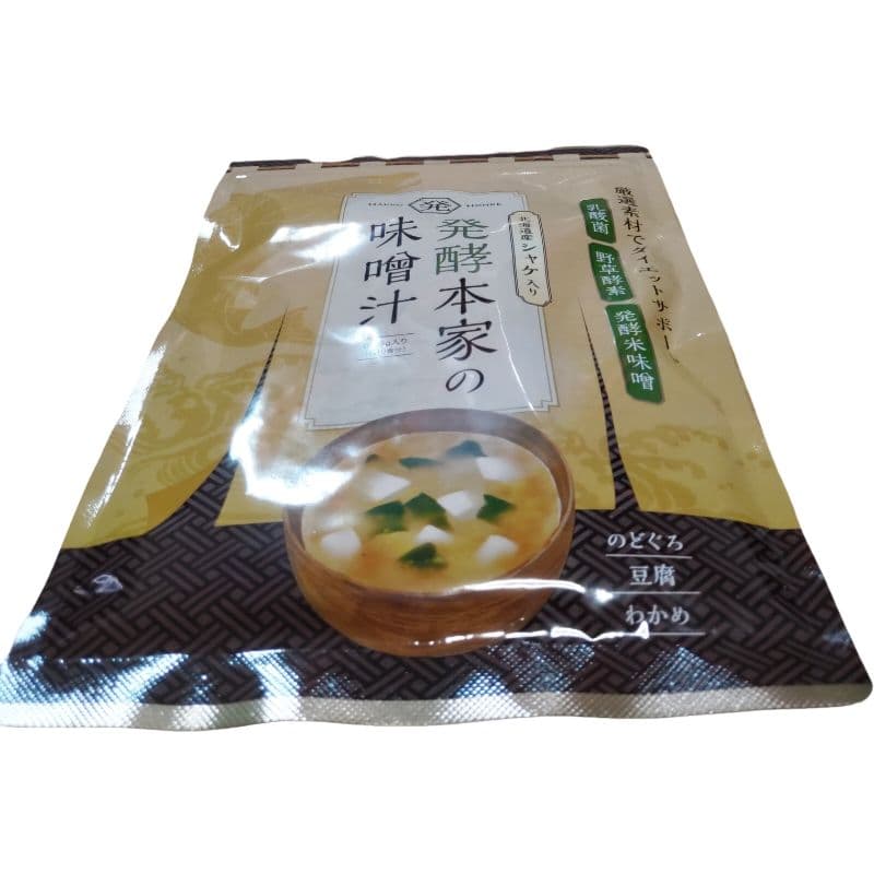 新品未使用 発酵本家の味噌汁 83.5g 10食分 北海道産シャケ入り