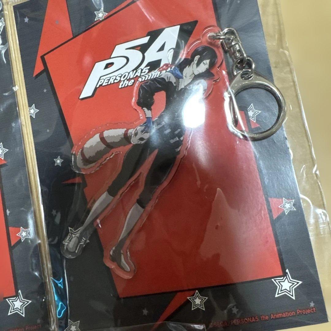 P5A アクリルキーホルダー ペルソナ5 秀尽学園高校購買部 8種コンプ