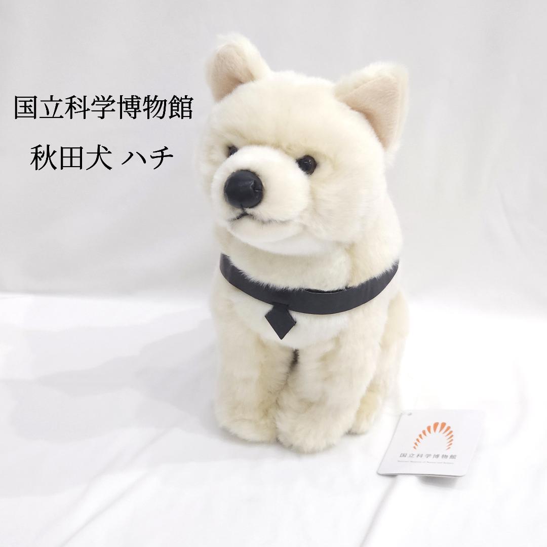 新品 国立科学博物館 秋田犬 ハチ ハチ号 ぬいぐるみ タグ付き - メルカリ