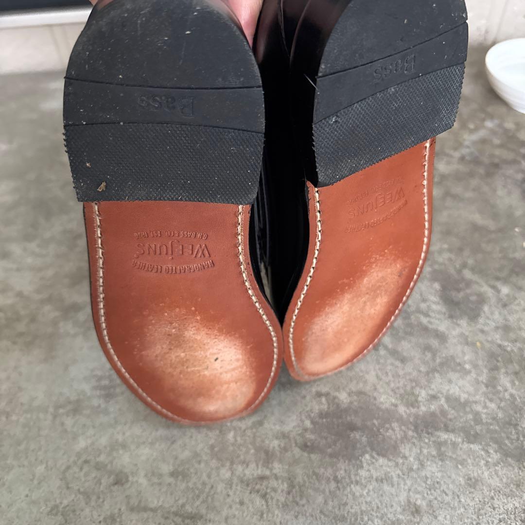 【極美品】G.H.Bass Weejuns　タッセルローファー　LARKIN黒