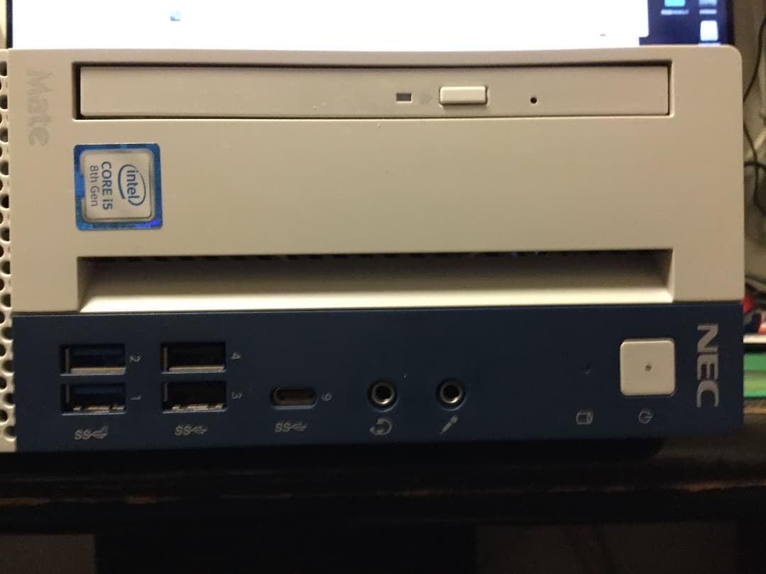 Windowsデスクトップ NEC Mate MKM30BZG4 Core i5-8500 16GB Mate スリムデスクトップPC NEC ☆中古パソコン・Aランク☆PC