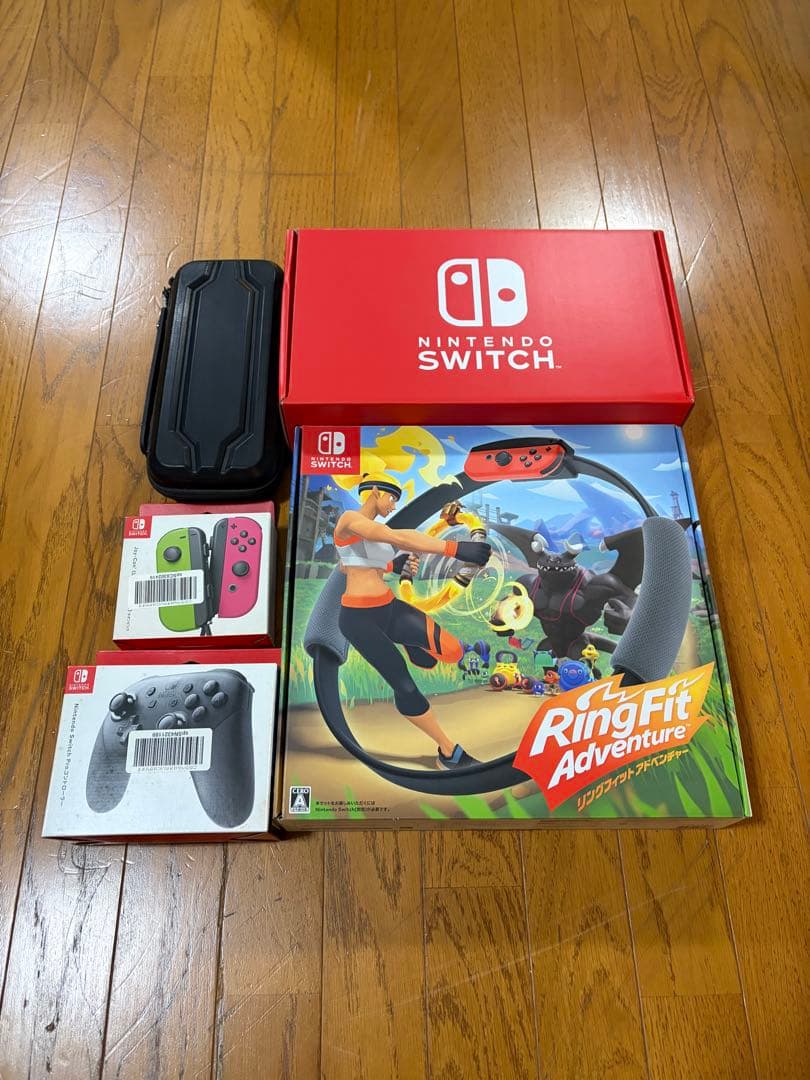 Nintendo Switch 本体リングフィットアドベンチャー等全5点まとめ売 Amazon.co.jp: リングフィット アドベンチャー -Switch (【Amazon.co