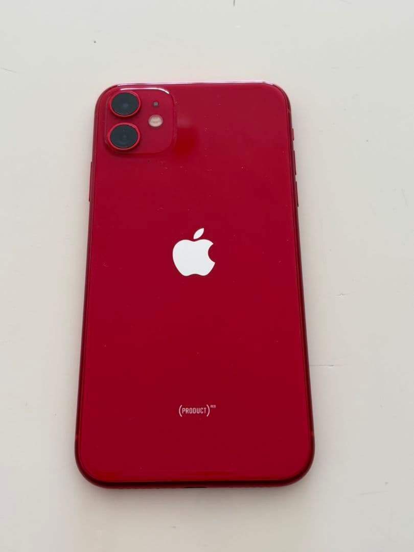 Apple iPhone 11 (PRODUCT(RED)) 本体 箱付き - メルカリ