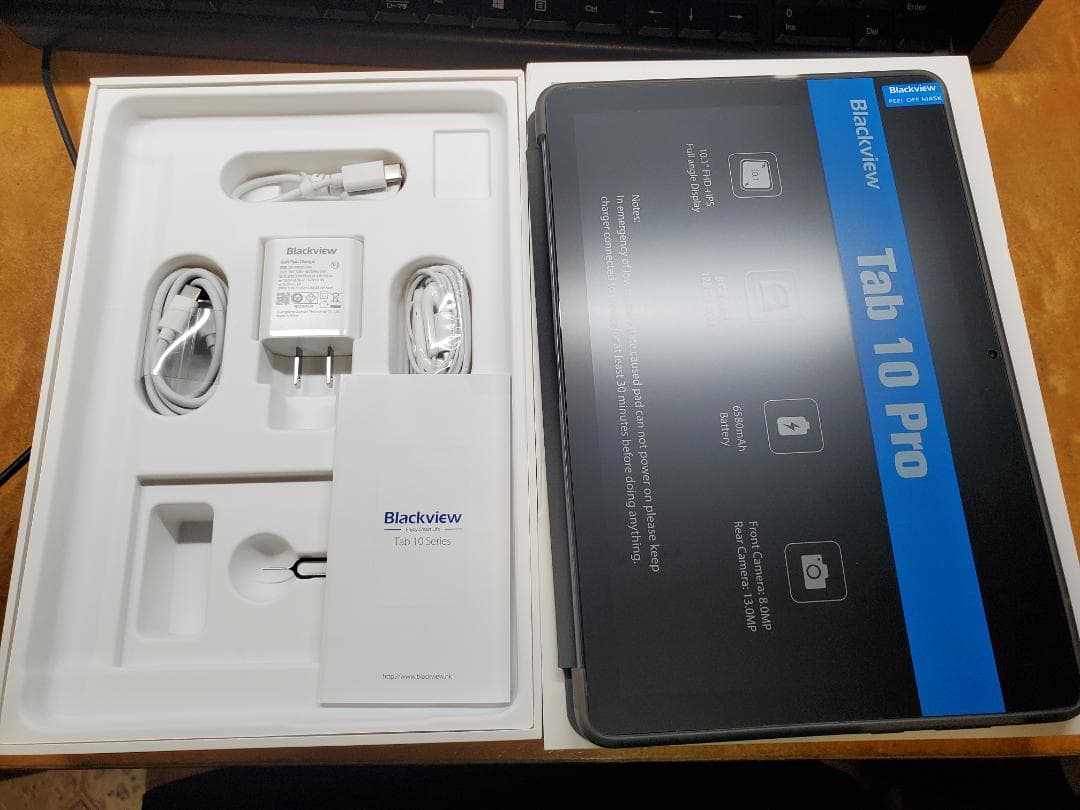 Blackview Tab 10 Pro 本体 撮影の為に開封 未通電未使用 Blackview Tab 10 Wifi 8+256GB 5G Wi-fi タブレット - Blackview