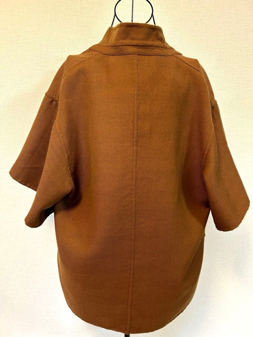 美品】Ameri VINTAGE リバーシブルポンチョ・ケープコートの通販はau