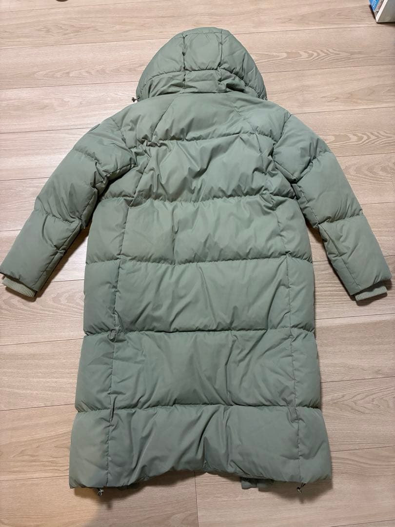 GAP フード付きダウンジャケット XXS オリーブグリーン - メルカリ