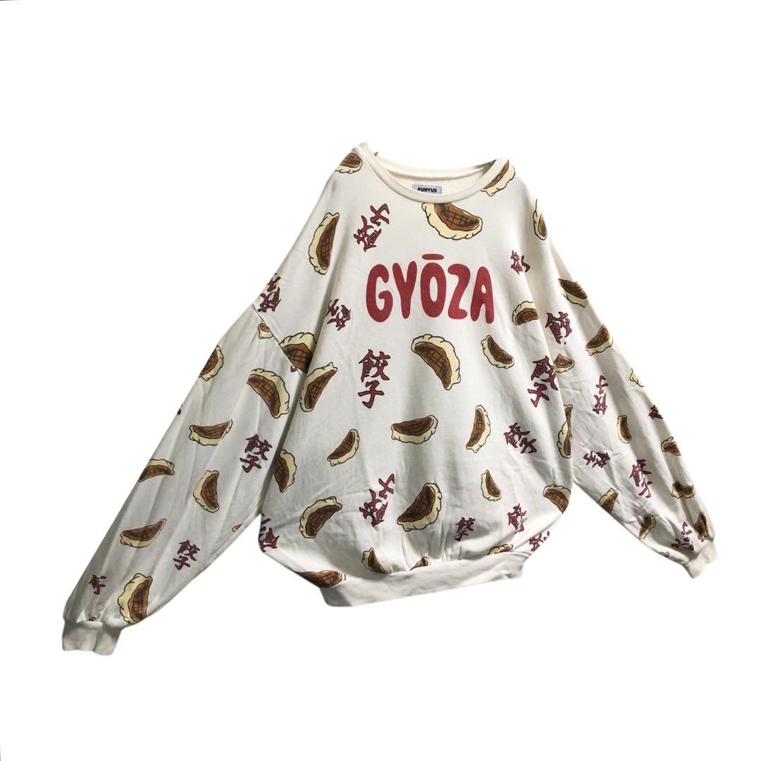 punyus プニュズ渡辺直美スウェットトレーナーオーバーサイズ餃子