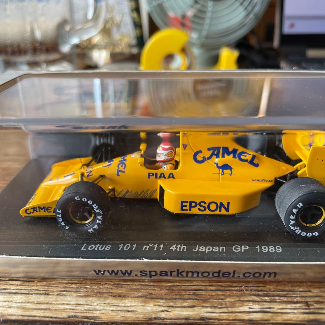 絶版 1/43 スパーク ロータス ジャッド 日本GP4位 1989 N.ピケ - メルカリ
