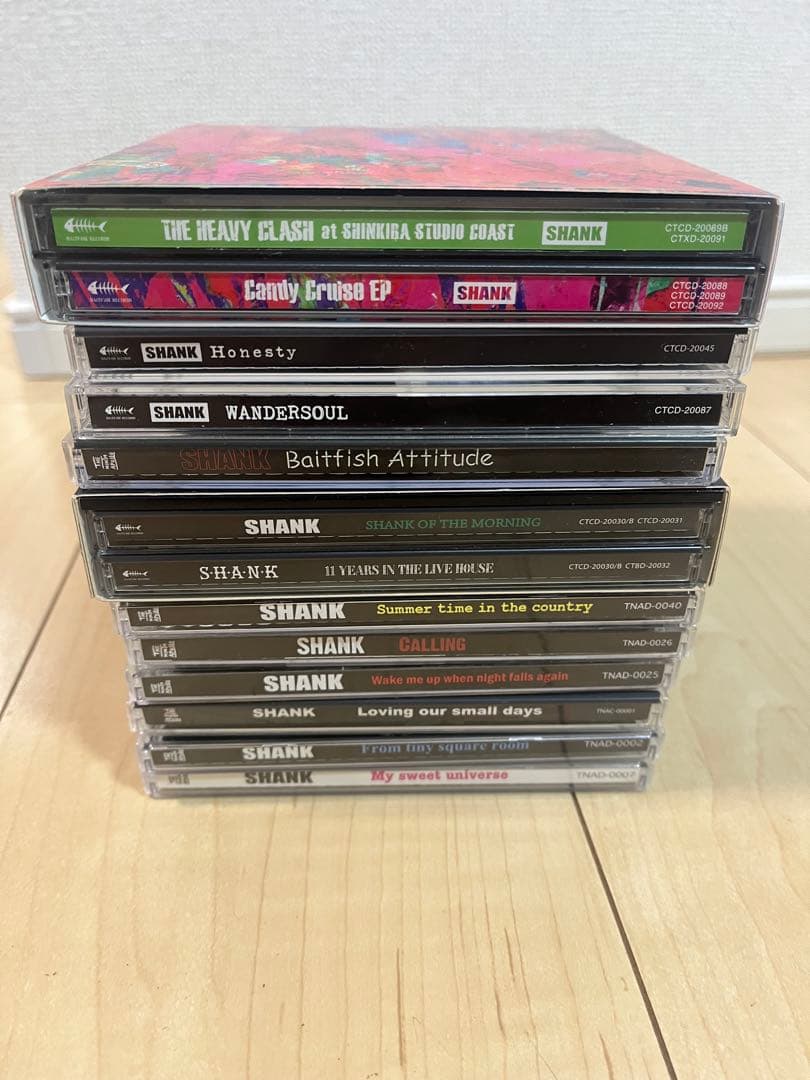 SHANK CD 12枚セット まとめ売り SHANK、20周年ツアーライブDVD/Blu-rayのジャケットと収録曲を発表