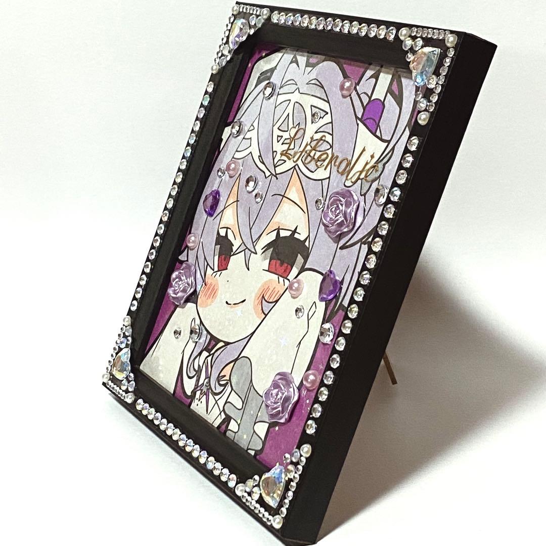 フレーム付き＊NIKKE リバーレリオ 手描きイラスト色紙 - メルカリ