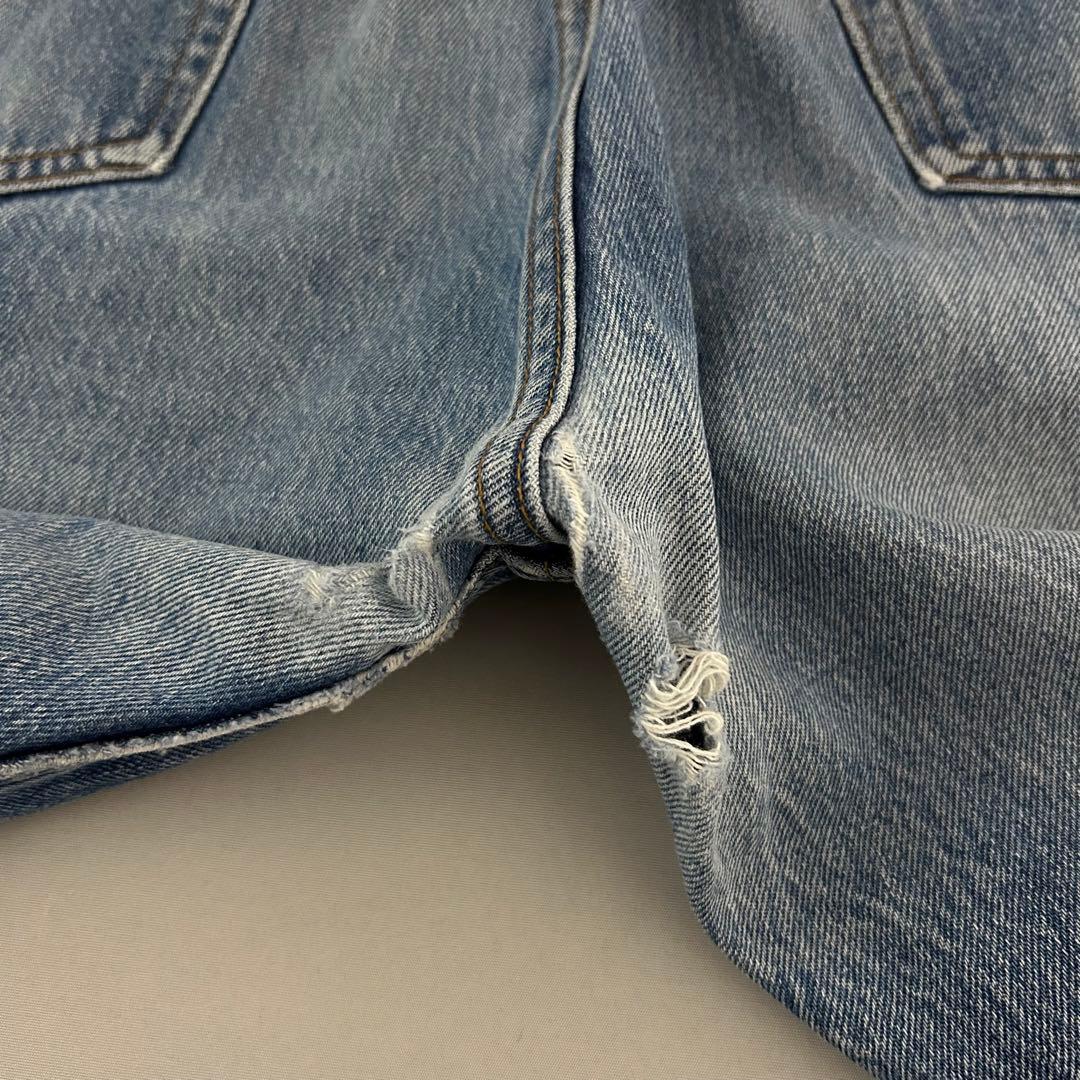 80s USA製 Levi's 501 脇割 W40 要リペア ナイロンフット - メルカリ