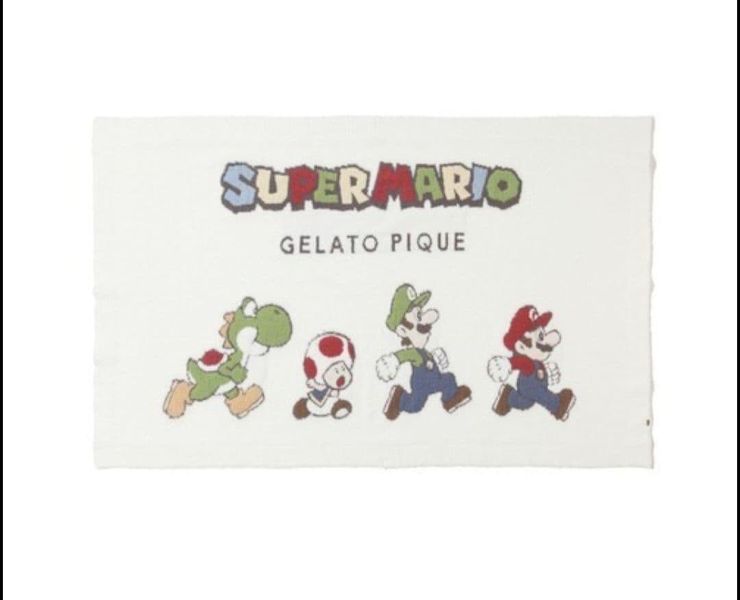 スーパーマリオ ブランケット GELATO PIQUE - メルカリ