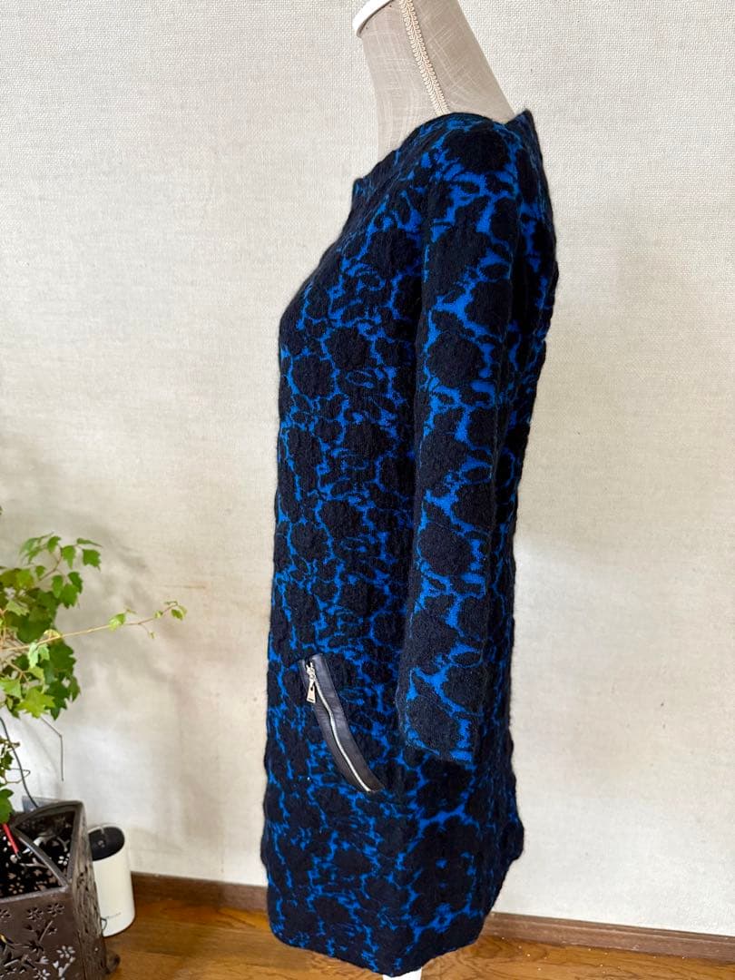 牛牛さま専用 ルイヴィトン 黒と青のパターンワンピース