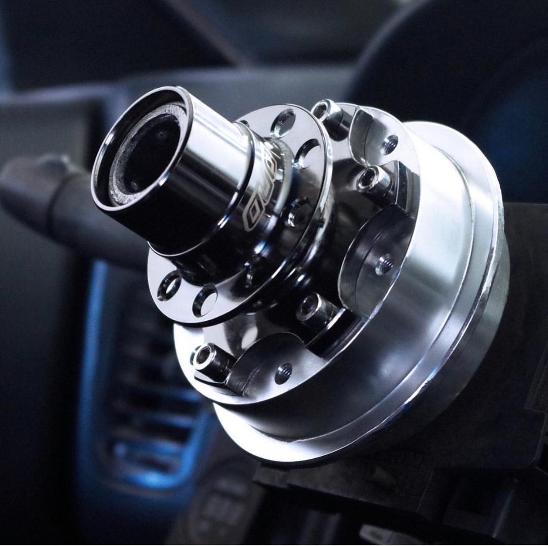 DND ステアリング クイックリリース ブルー 青 USDM 脱着 汎用 - メルカリ