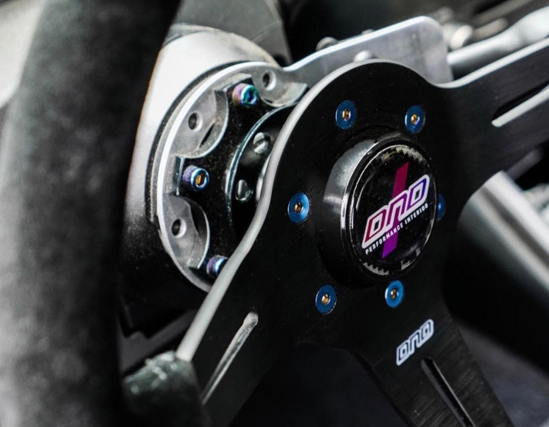 DND ステアリング クイックリリース ブルー 青 USDM 脱着 汎用 - メルカリ