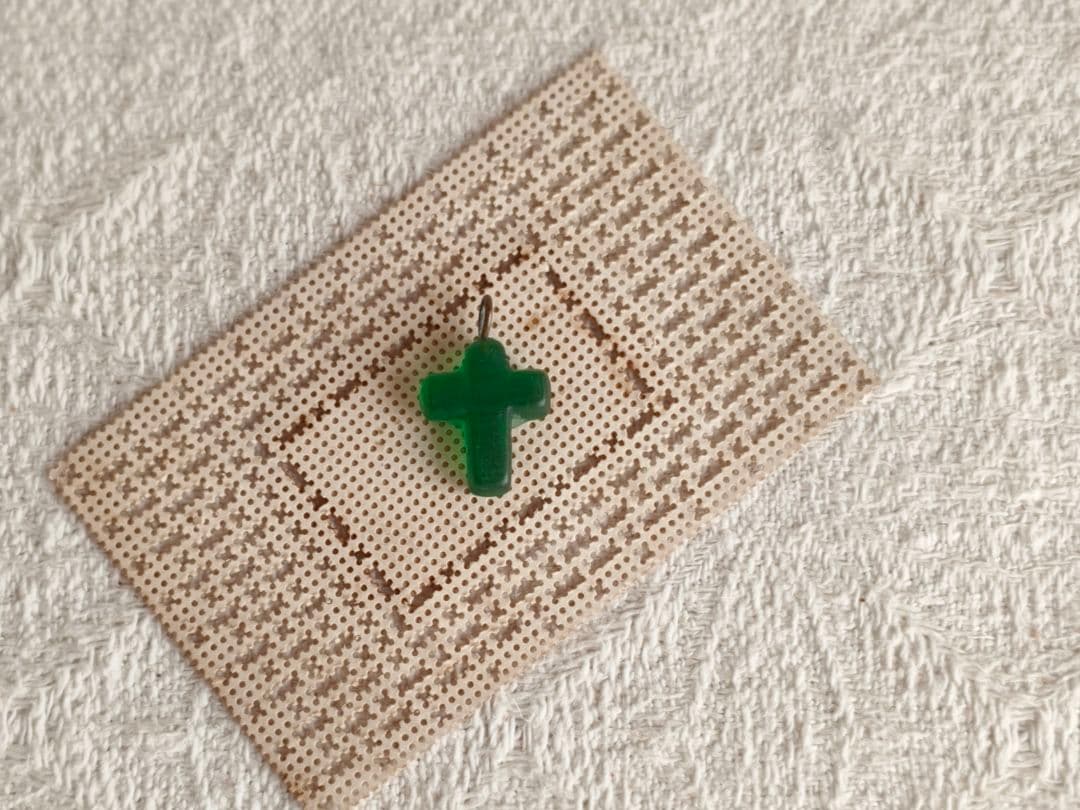 チョコメルさま】vintage ✙ * クロス ロケット ペンダントトップ