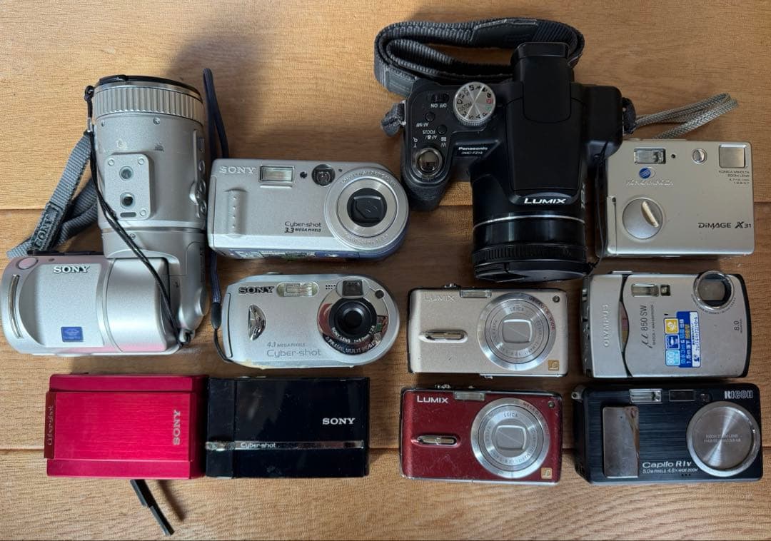 【ジャンク品、現状品】デジカメ 11点 まとめ売り Yahoo!オークション -「カメラ ジャンク まとめ」の落札相場・落札価格