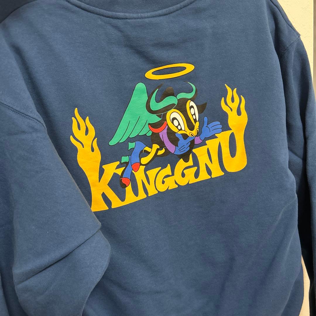 King Gnu FLYING GNU SWEAT ブルー M - メルカリ