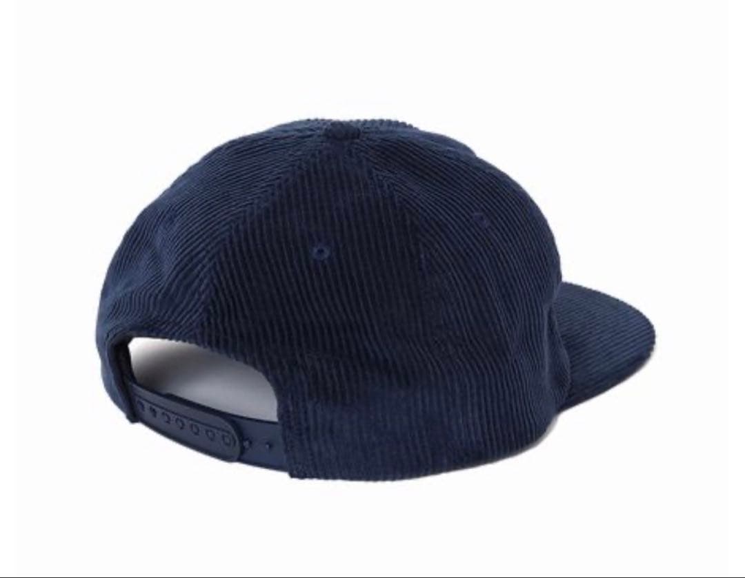 challenger 25awコーデュロイキャップ ネイビー - メルカリ