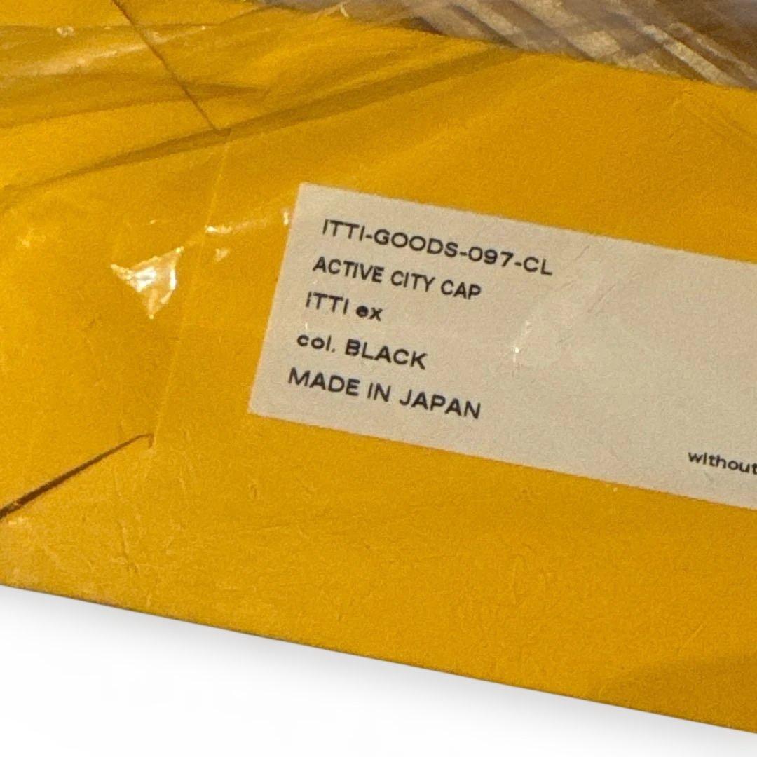 新品CLESSTE　\"C\"ACTIVE CITY CAP FOR ITTI 黒