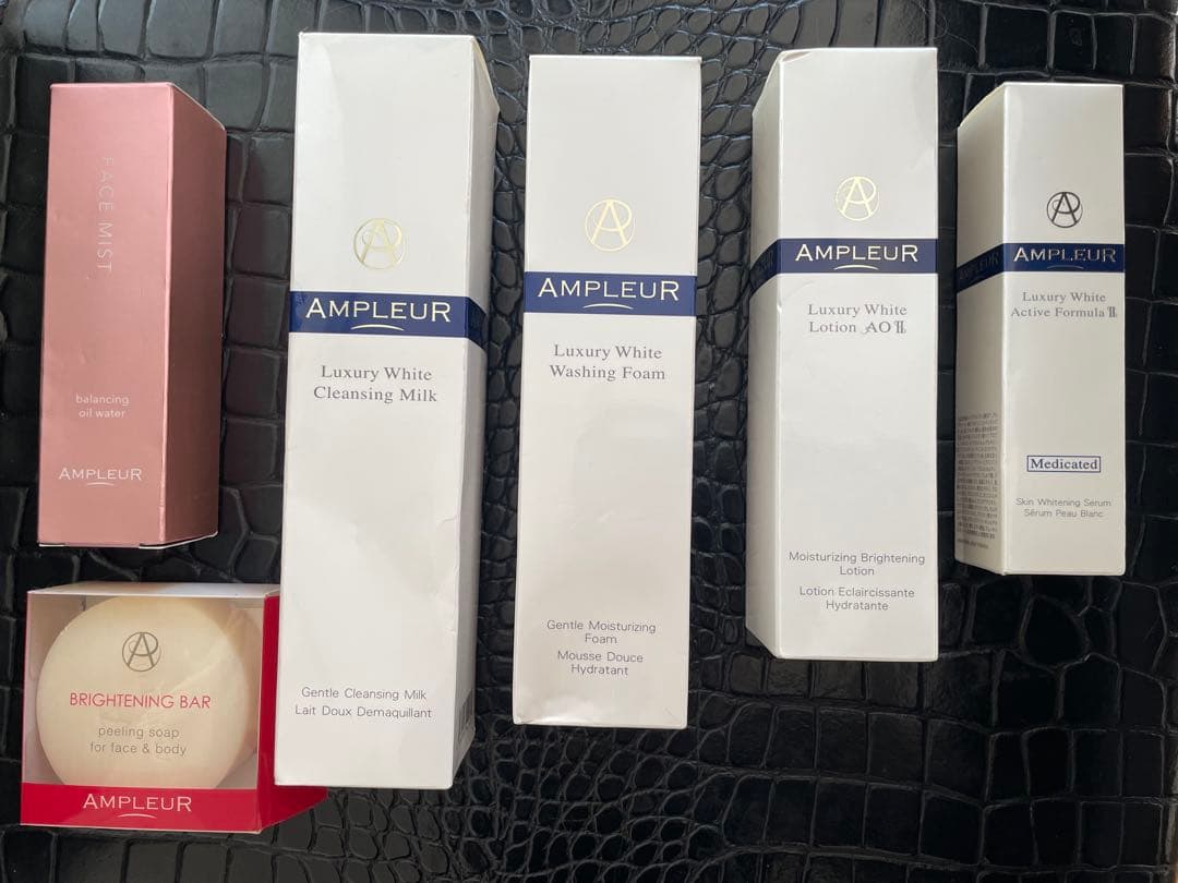 AMPLEUR スキンケアセット６点 楽天市場】アンプルール公式【美白美容液 化粧水 スポット美容液 乳液