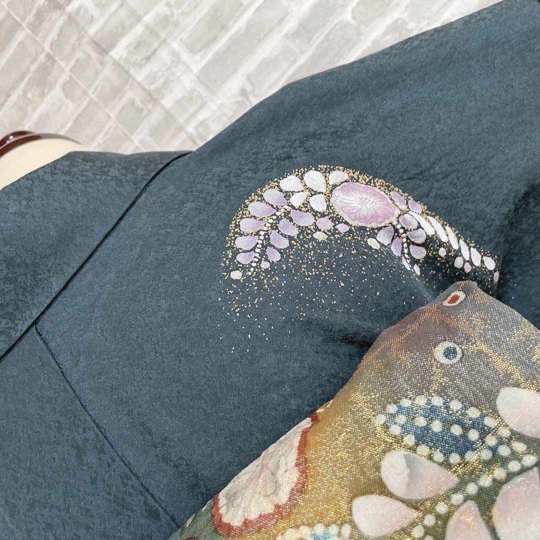 訪問着 フルセット 辻ヶ花 金彩加工 パールトーン加工 着物 L2 - メルカリ