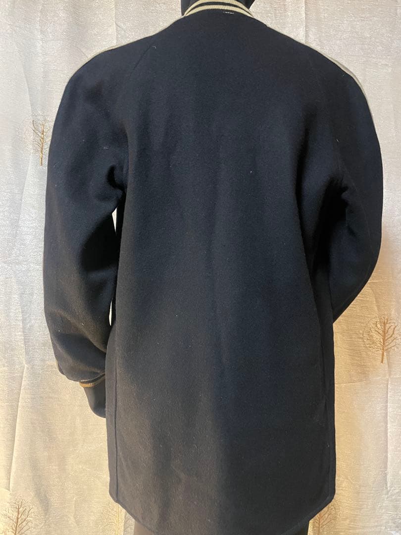 50´s リバーシブル ロングスタジャン ファラオ Aブラック×Bレッド