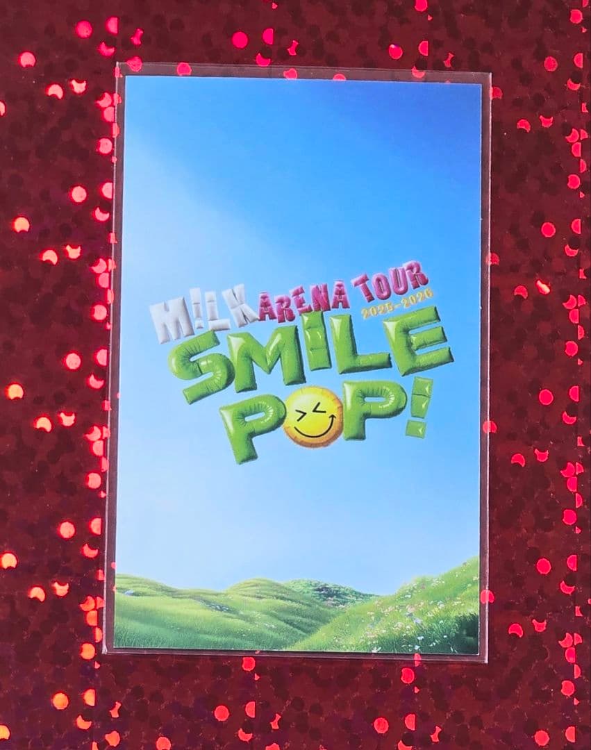 M!LK 曽野舜太 バックステージフォトトレカ 東京公演 SMILE POP