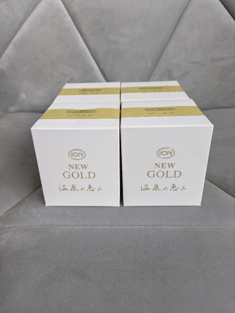 イオン化粧品　ニューゴールド　4個セット Amazon | イオン化粧品 温泉の恵み ニューゴールド 58g | Ion