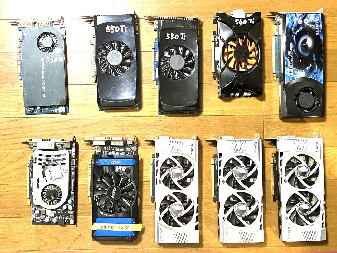 GTX570（代表例）ジャンク10枚セット 動作未確認含む - メルカリ