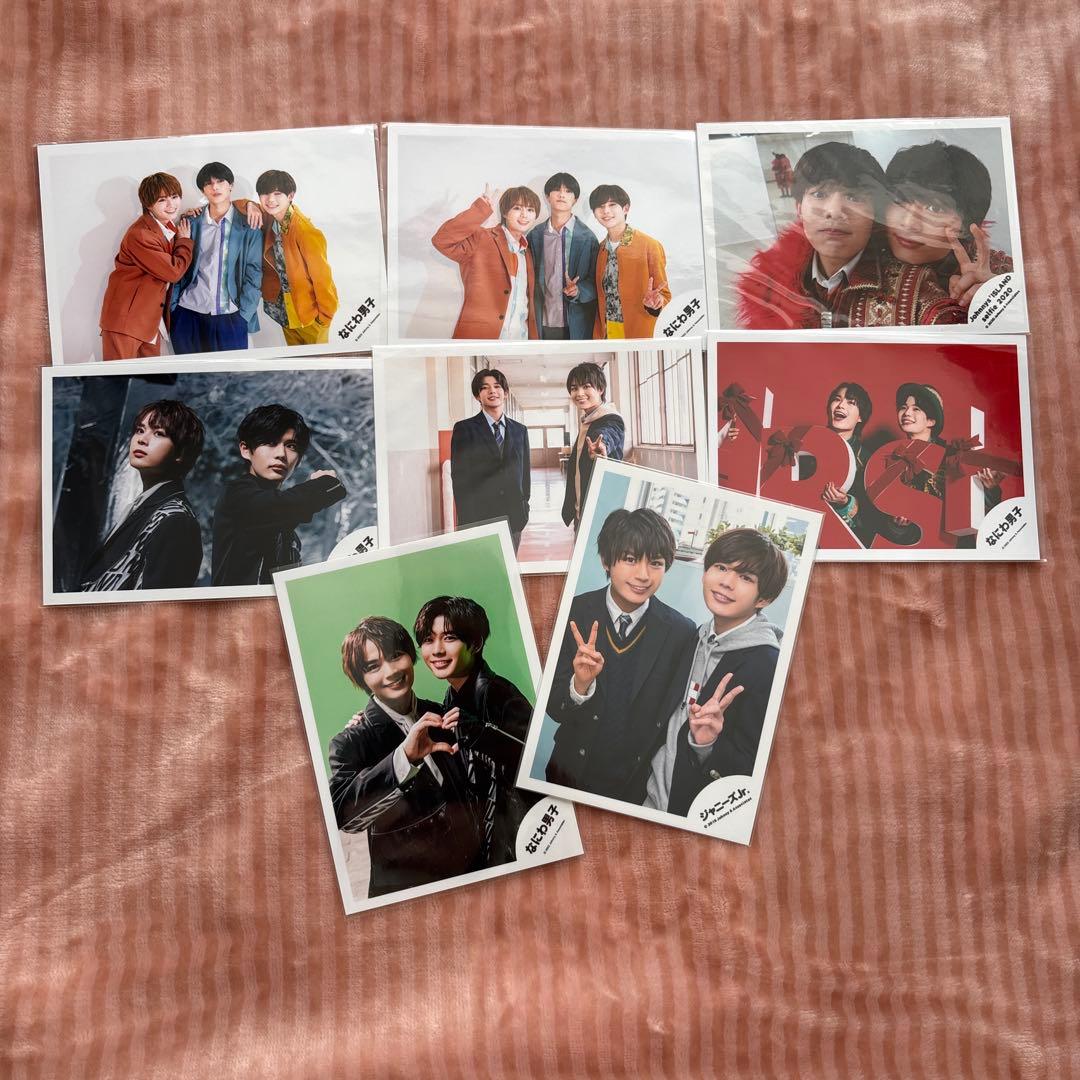 なにわ男子 長尾謙杜 公式写真 ジャニショ ファミクラ 262枚セット