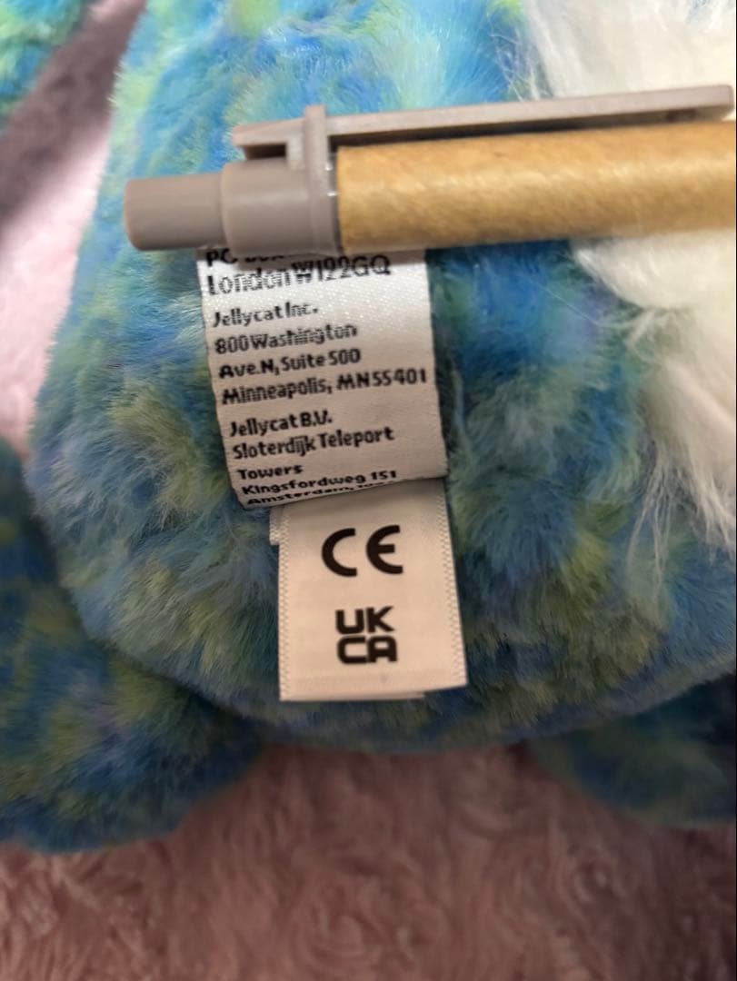 新品タグ付き ジェリーキャット Luxe Azure Bunny うさぎ バニー